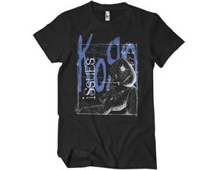 KORN issues blue logo TSHIRT