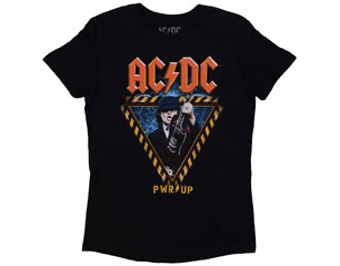 AC/DC angus triangle pwr up tour LADIES TSHIRT