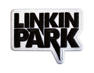 LINKIN PARK black logo standard PATCH