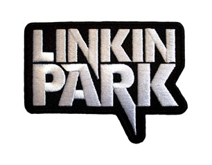 LINKIN PARK white logo PATCH