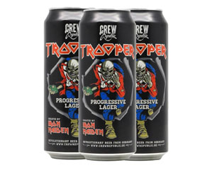 IRON MAIDEN progressive lager 0.50 lt CAN BEER