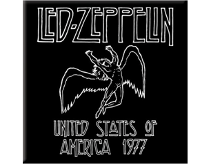 LED ZEPPELIN 1977 usa tour MAGNET