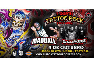 LISBON TATTOO ROCK FEST 2024 dia 04 outubro BILHETES