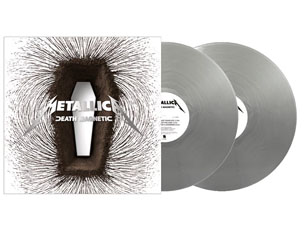 METALLICA death magnetic SILVER VINIL