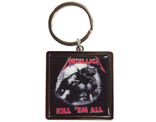 METALLICA kill em all jump in the fire metal KEYCHAIN