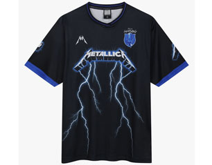 METALLICA ride the lightning Rock FC FOOTBALL TSHIRT