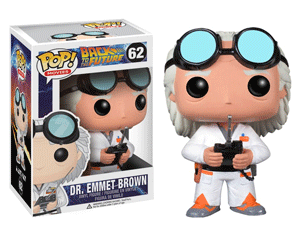 BACK TO THE FUTURE doc brown 50 funko POP FIGURE