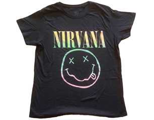 NIRVANA sorbet ray happy face LADIES TSHIRT