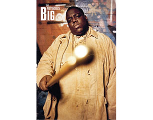 NOTORIOUS BIG cane POSTER