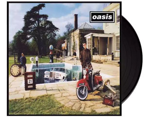 OASIS be here now BLACK VINYL