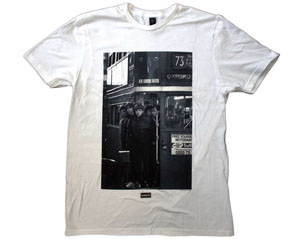 OASIS london bus photo WHITE TSHIRT