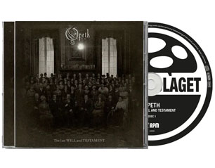 OPETH the last will and testament CD