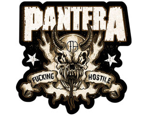 PANTERA hostile STICKER