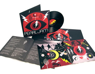 PEARL JAM lightning bolt VINYL