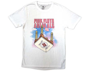 PINK FLOYD animals bacon table WHITE TSHIRT