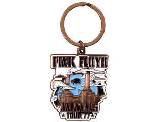 PINK FLOYD animals tour 77 metal KEYCHAIN