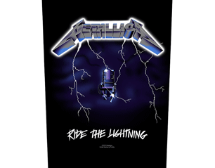 METALLICA ride the lightning BACKPATCH