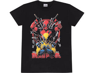 DEADPOOL deadpool/wolverine weapons TSHIRT