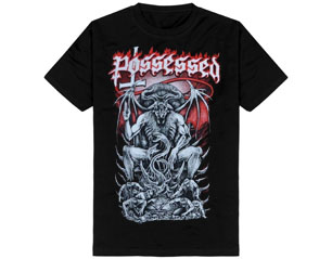 POSSESSED pentagram throne TSHIRT