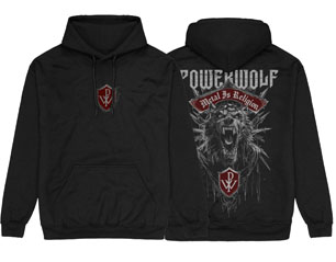 POWERWOLF chaos crest HOODIE