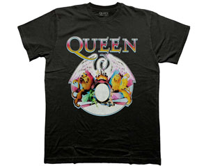 QUEEN multi colour crest TSHIRT