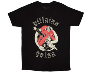 QUEENS OF THE STONE AGE villains TSHIRT