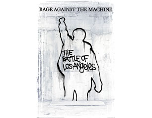 RAGE AGAINST THE MACHINE battle for los angeles POSTER