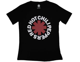 RED HOT CHILI PEPPERS classic asterisk LADIES TSHIRT