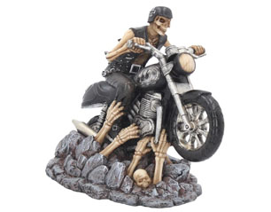 SKULLS ride out of hell 16 cm FIGURE