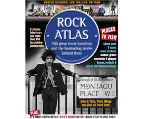 ROCK ATLAS 700 great music locations and The Fascinating Stories Behind Them PAPERBOOK