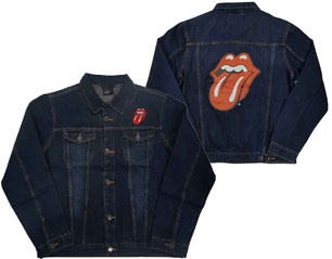 ROLLING STONES classic tongue bp DENIM JACKET