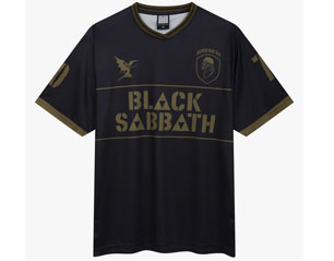 BLACK SABBATH nsd iron man Rock FC FOOTBALL TSHIRT