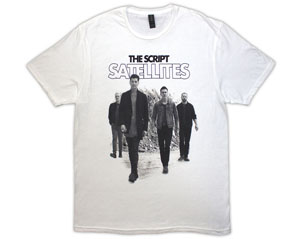 SCRIPT satellites photo WHITE TSHIRT