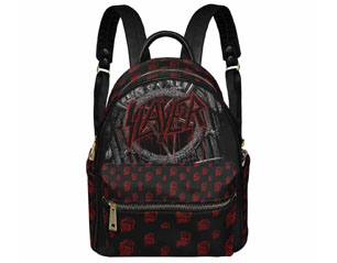 SLAYER bloody logo MINI BACKPACK VEGAN LEATHER