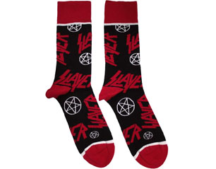 SLAYER logos and pentagrams SOCKS