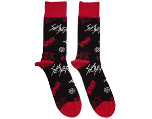 SLAYER logos pattern SOCKS