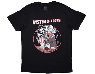 SYSTEM OF A DOWN mushroom people TSHIRT