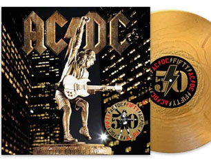 AC/DC stiff upper lip 50 YEARS GOLD VINYL