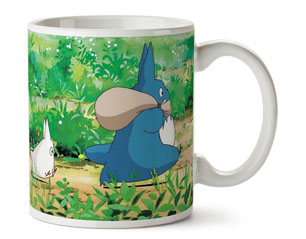 TOTORO white and blue CANECA