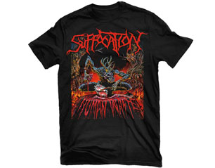 SUFFOCATION human waste TSHIRT