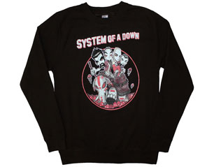 SYSTEM OF A DOWN mushroom people SWEATSHIRT