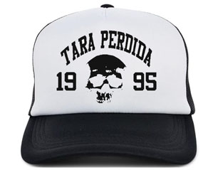 TARA PERDIDA logo classico black and white TRUCKER CAP