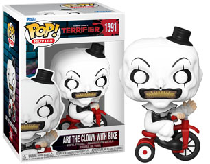 TERRIFIER art the clown w bike 1591 funko POP FIGURE