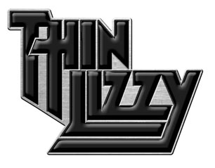 THIN LIZZY logo METAL PIN