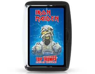 IRON MAIDEN top trumps limited edition CARDS