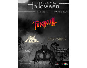 ROCK IN VILLAGE halloween BILHETES