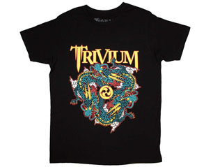 TRIVIUM dragon circle pit TSHIRT