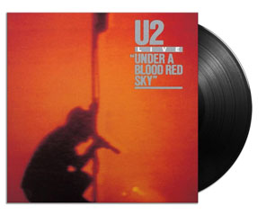 U2 live under a blood red sky VINYL