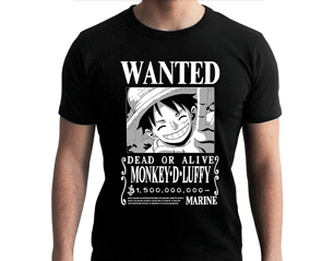 Monkey D. Luffy Caneca One Piece Wanted Anime Com Saquinho Para Caneca