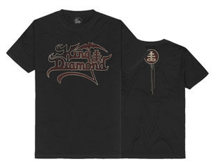 KING DIAMOND masquerade of madness logo TSHIRT